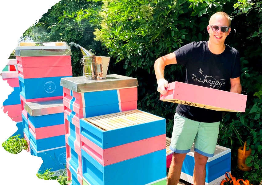 Timo in Kevelaer Imkerei Bienenkönig Niederrhei